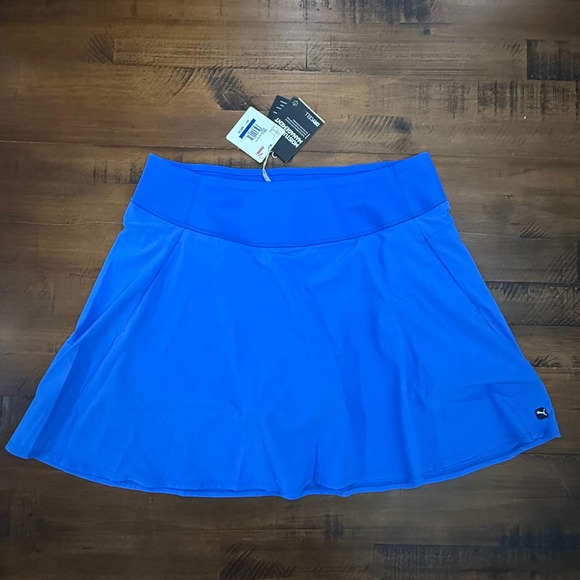 Puma Women's XL Blue Golf Skort Dry Cell Moisture Management Athletic Skirt - Picture 1 of 6